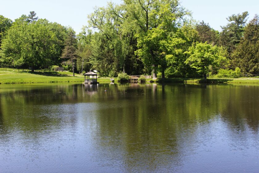 Lake at Great Barrington campus.